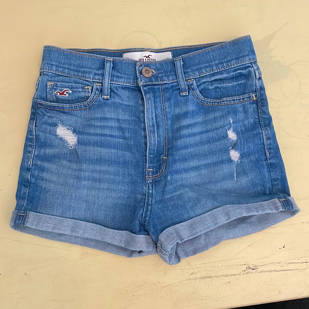 Hollister High Waisted Jean Shorts